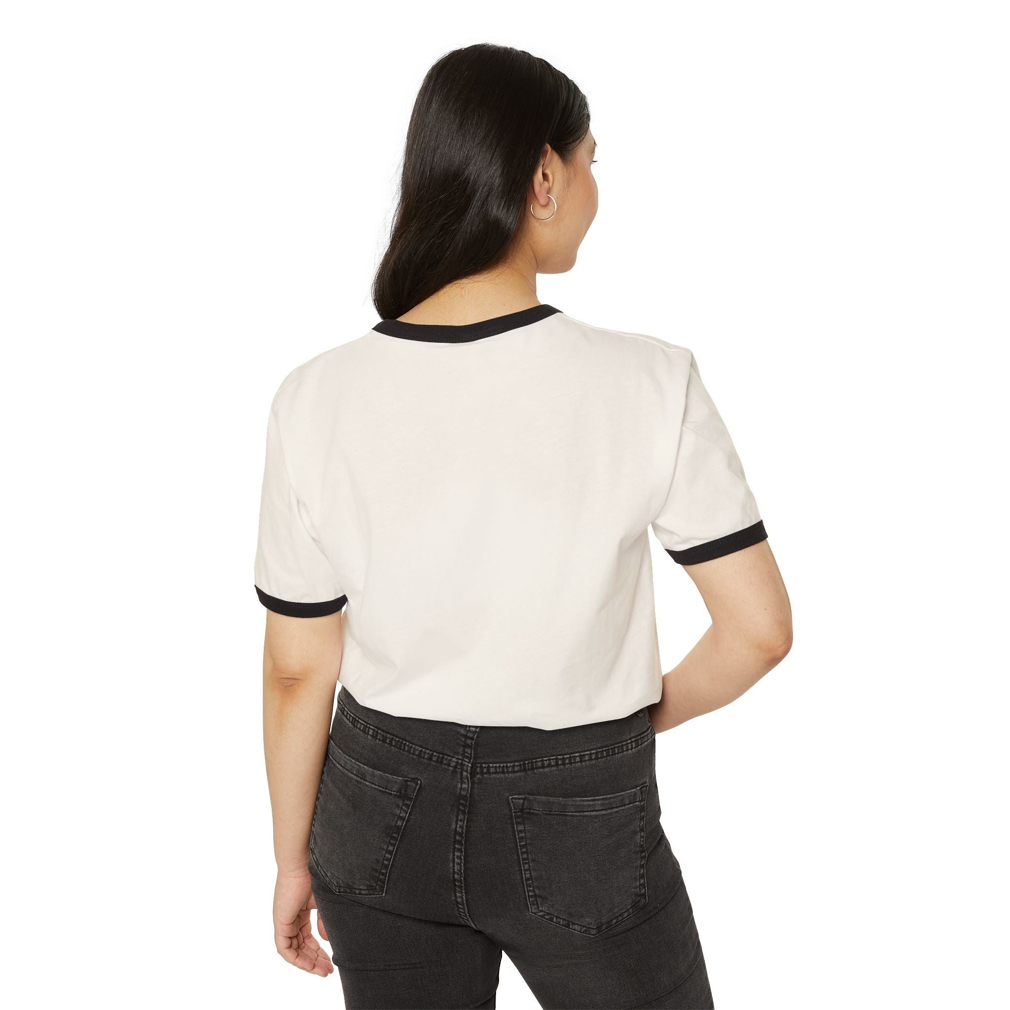 Vernos Unisex Cotton Ringer Tee