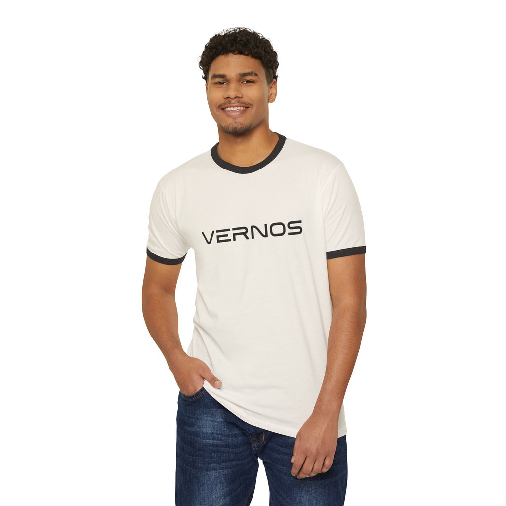 Vernos Unisex Cotton Ringer Tee