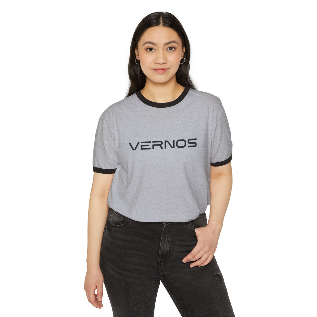 Vernos Unisex Cotton Ringer Tee